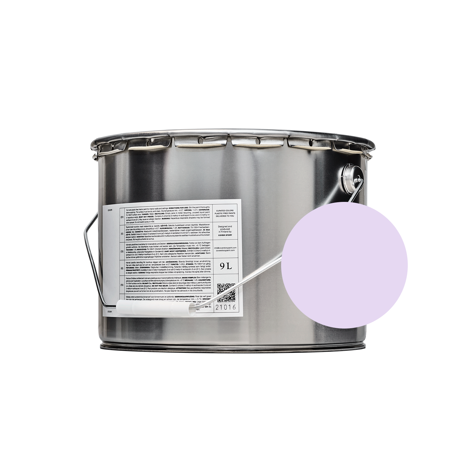 MM2 VIOLA – Lilac bloom | Plastic-free matte finish interior paint | Cover Story x MINNA MINNA | Paint