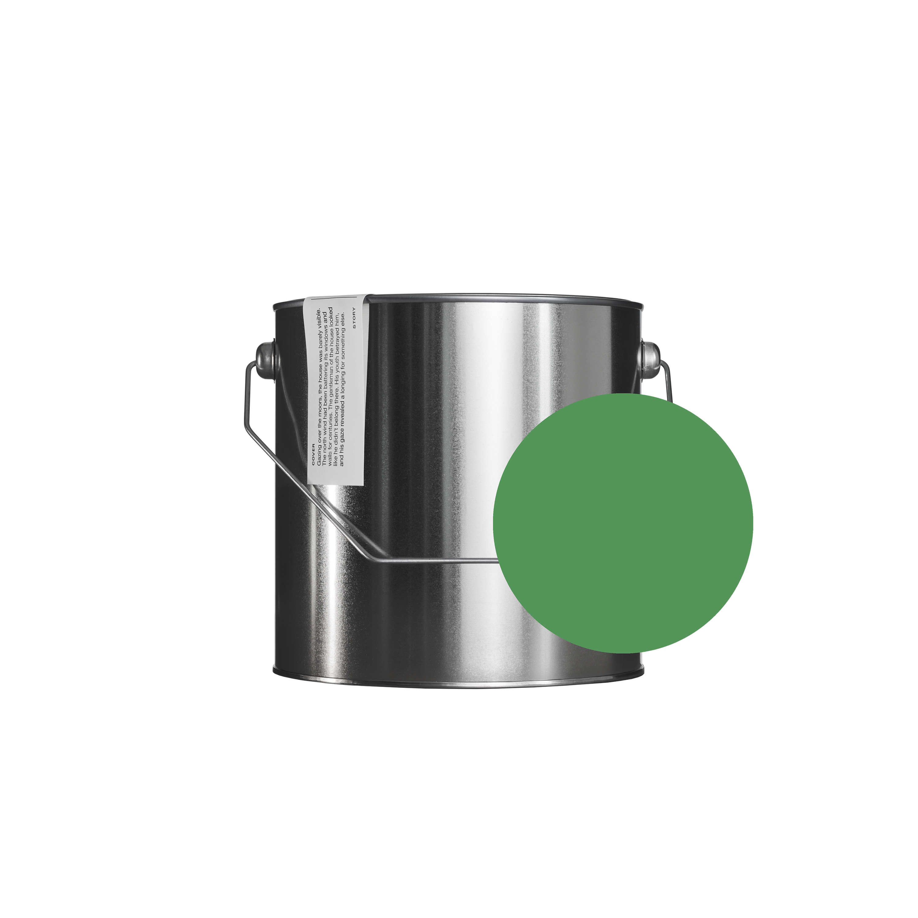 Mid bright green interior paint Cover Story 029 JACK